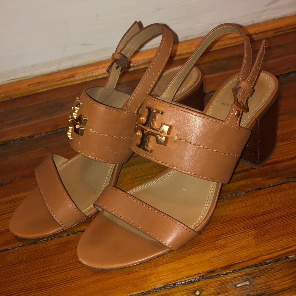 Tori Burch Brown Leather Shoes